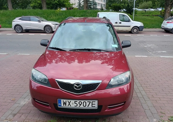 Mazda 2 cena 7000 przebieg: 220000, rok produkcji 2003 z Warszawa małe 29